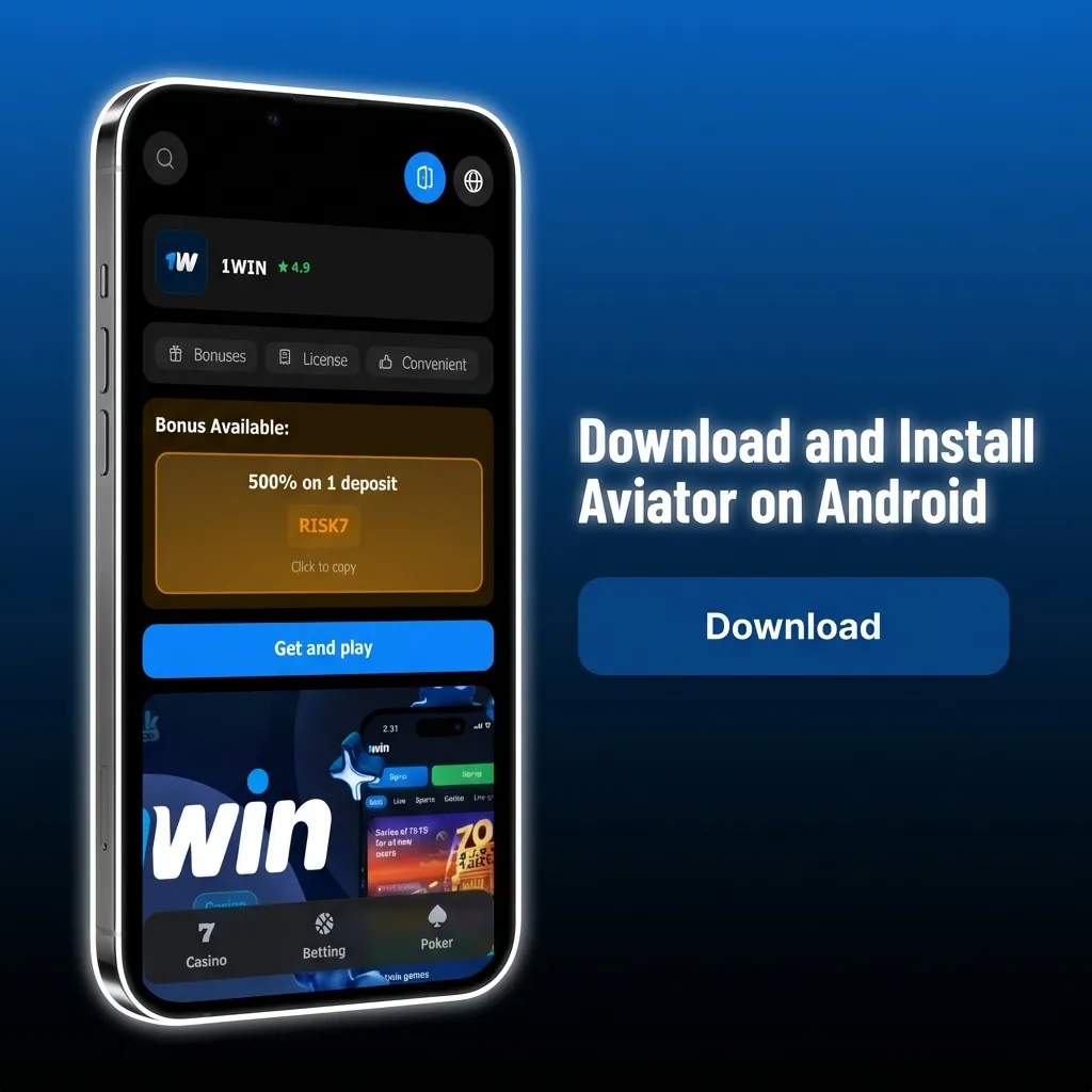 Android users installing Aviator game APK from official website with step-by-step download instructions