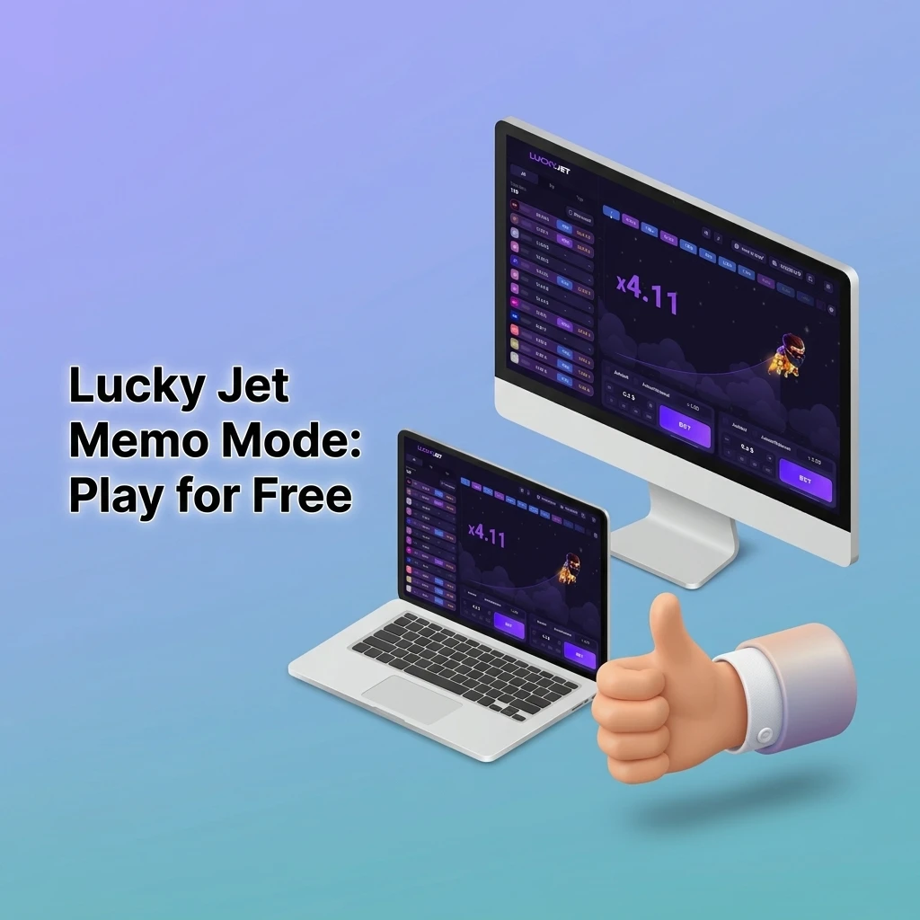 Lucky Jet demo mode on 1win with virtual balance, multiplier rising, and auto-cashout feature for free practice play